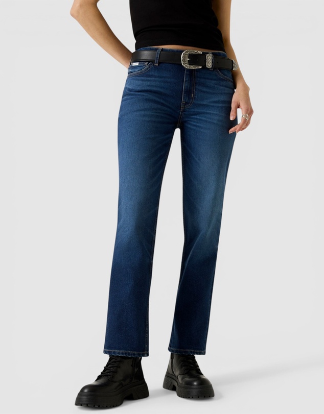 GUESS - GUESS JEANS G08 Mid Rise Straight Jeans