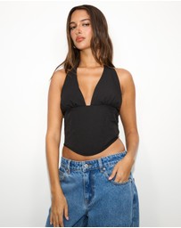 Dazie - Siesta Corset Halter Top