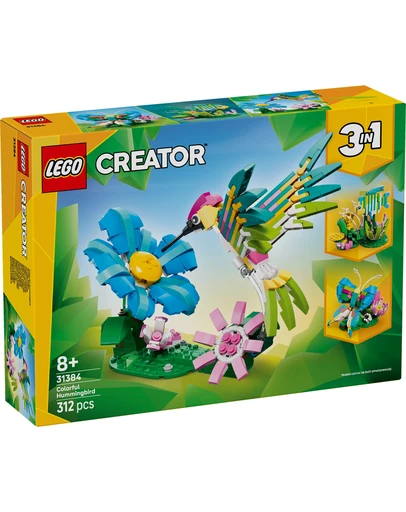 LEGO - 31384 Wild Animals: Colorful Hummingbird