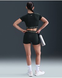 Nike - Pro Dri-FIT Short Sleeve Cropped Graphic Top