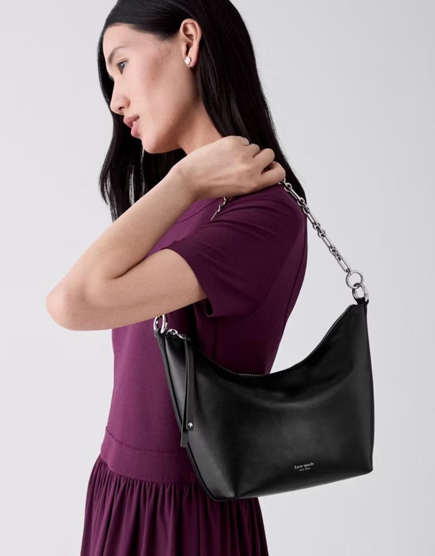Kate Spade - Halo Fine Grain Leather Chain Shoulder Bag