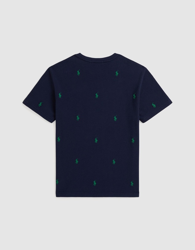 Polo Ralph Lauren - Polo Pony Cotton Mesh Tee - ICONIC EXCLUSIVE - Teens