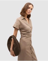 Seed Heritage - Leather Hobo Shoulder Bag