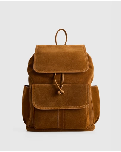 Evity - Harris Suede Backpack