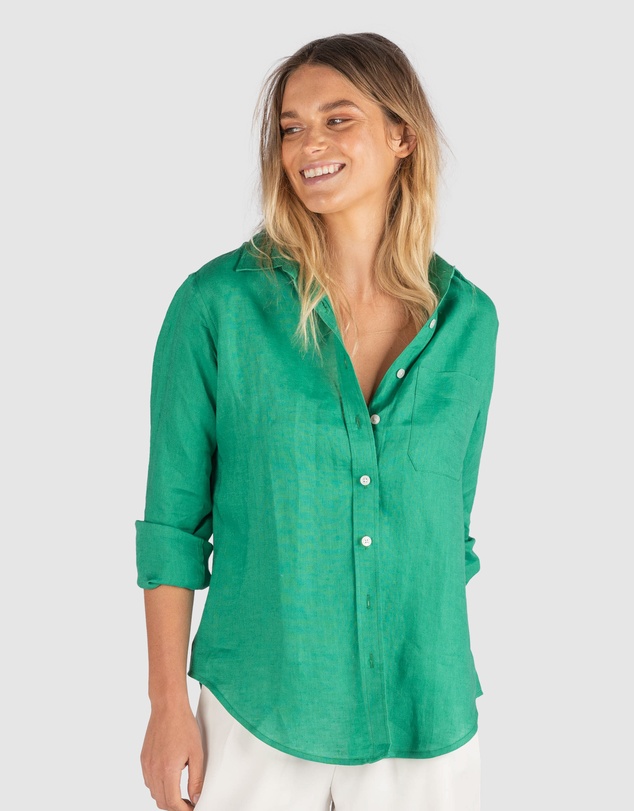 CAMIXA - IRIS Linen Shirt