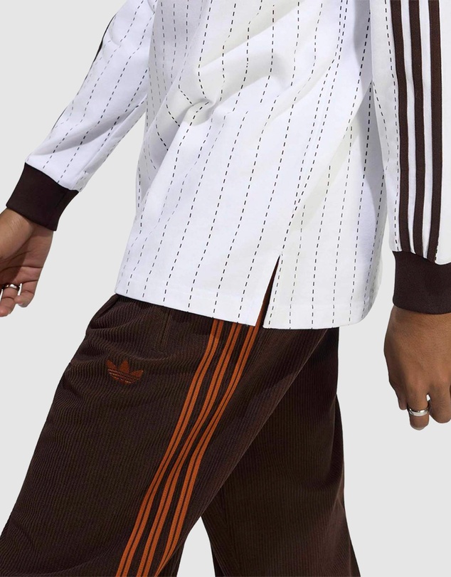adidas Originals - Pinstripes Long Sleeve Polo