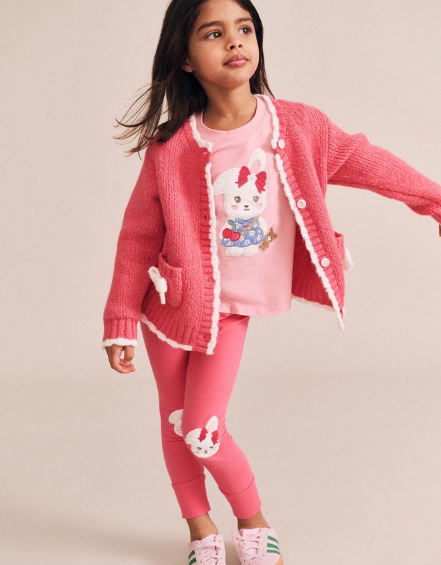 Huxbaby - Bow Bunny Leggings - Babies-Teens