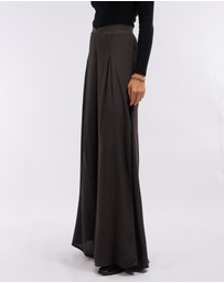 Amelius - Devon Silk Palazzo Pants