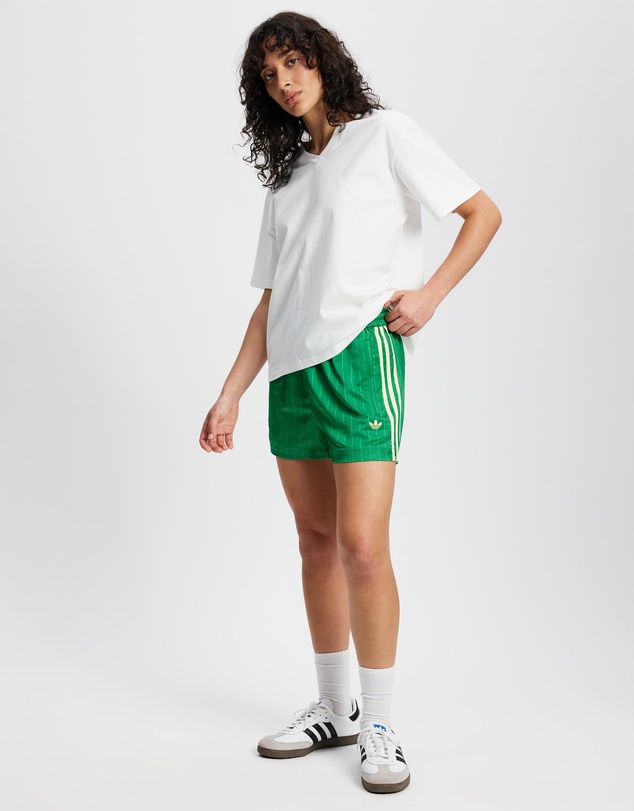 adidas Originals - Pinstripe Satin Shorts