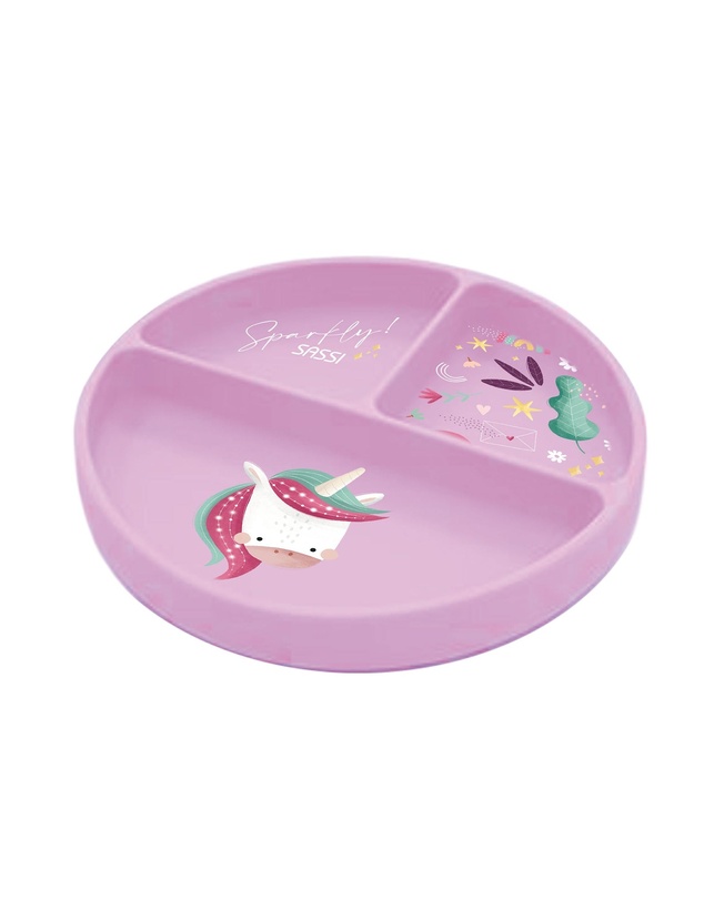 Sassi Meal - Silicone Meal Set Sparkly The Unicorn