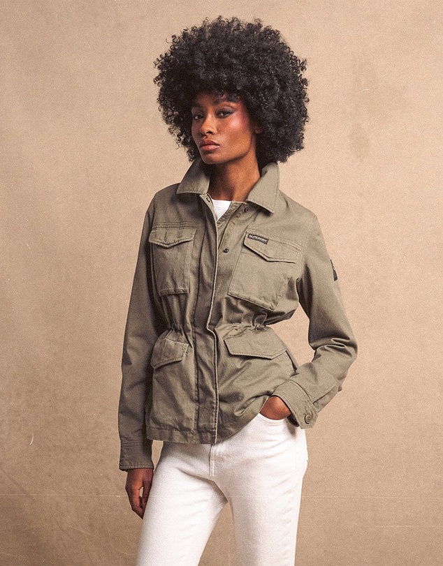 Superdry - Embroidered M65 Military Jacket