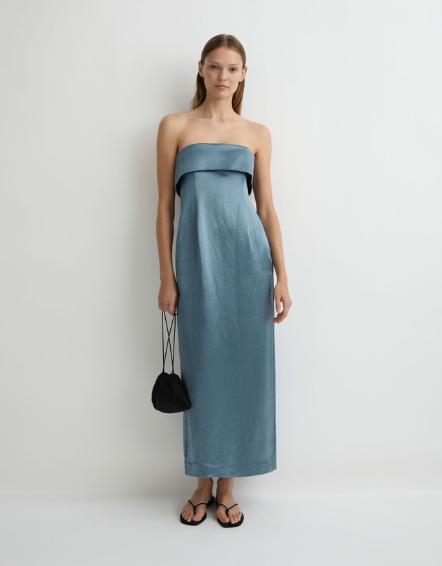 BONDI BORN - Kobe Strapless Maxi Dress