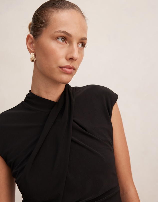 Forever New - Trinity Twist High Neck Top
