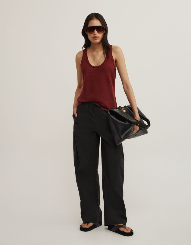 Witchery - Linen Scoop Knit Tank