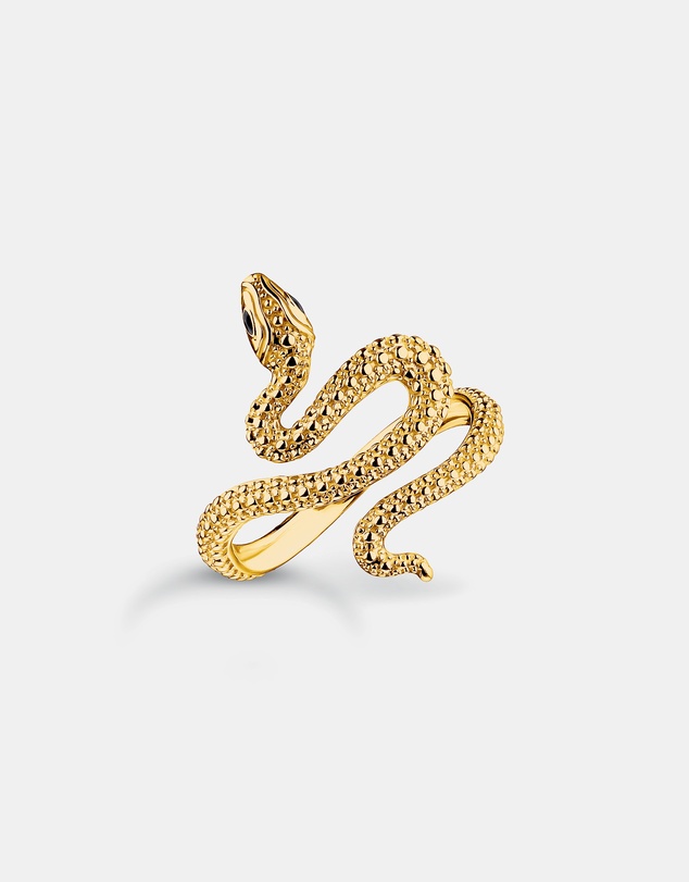 THOMAS SABO - Romance Snake ring gold