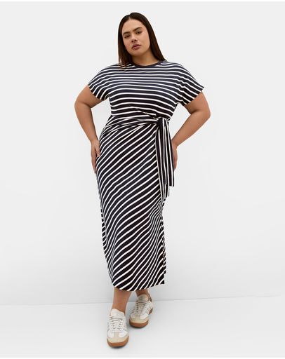 Navy/Wht Stripe