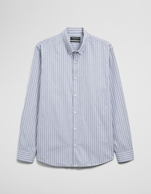 Country Road - Regular Fit Cotton Stripe Shirt