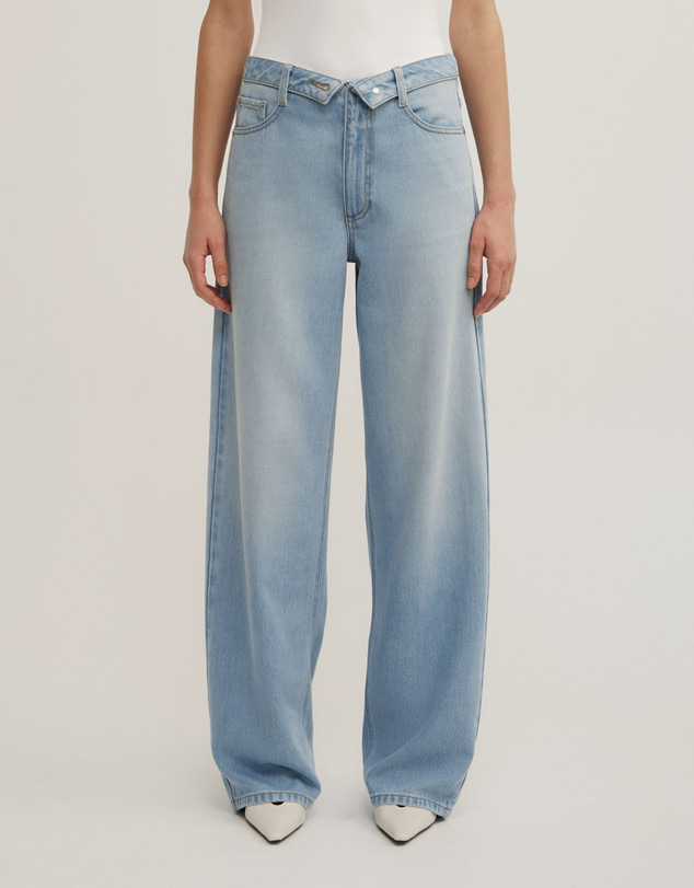 Witchery - Fold Waist Slouch Jeans