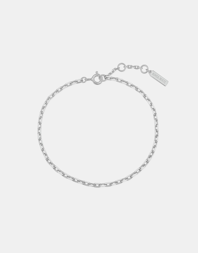 Ania Haie - Ania Haie Silver Paper Clip Chain Bracelet