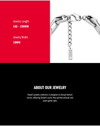 Diesel - Silver Tone Bracelet
