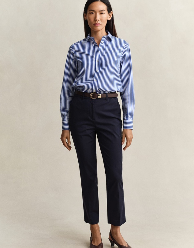 Gant - Regular Fit Striped Poplin Shirt