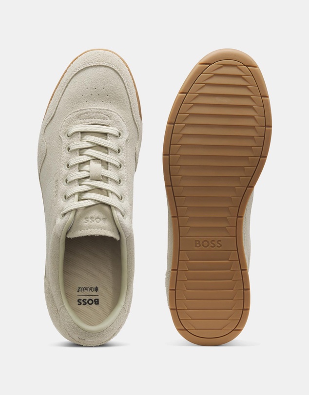 BOSS - Nitan Low Profile Suede Trainers