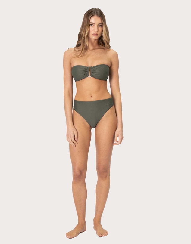 Baku Swimwear - Rococco Ring Bandeau Bikini Bra Top