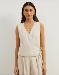 Atmos&Here - Freida Wrap Vest Top