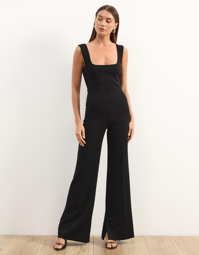 Atmos&Here - Gia Square Neck Knit Top