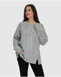 Belle & Bloom - Perfect Me Oversized Crew Sweater