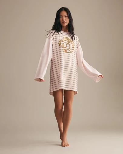 Resting - CloudKnit Jersey Stevie Long Sleeve Nightie