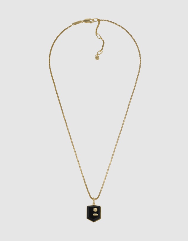 Fossil - Lennox Gold Tone Pendant Necklace