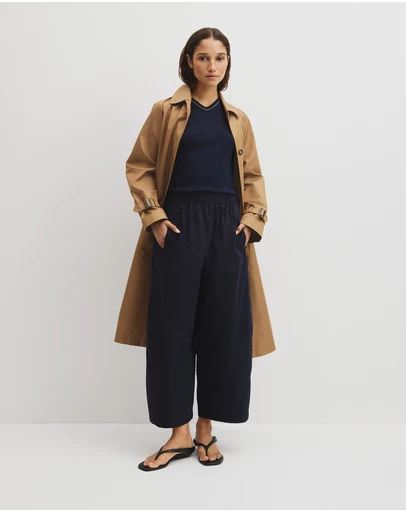 Country Road - Australian Cotton Pull On Curve Pant