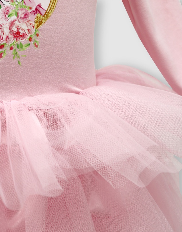 Claris The Chicest Mouse In Paris By Pink Poppy - Claris: The Chicest Mouse In Paris™ Fashion Print Tulle Dress