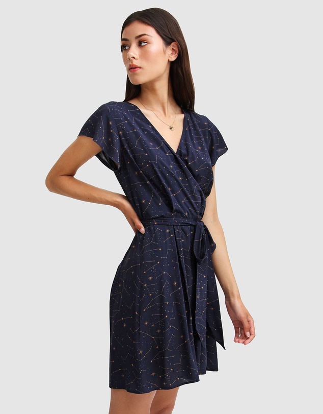 Belle & Bloom - I'm The Star Wrap Dress