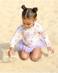 Aqua Blu Kids - Fleur Long Sleeve One Piece - Babies