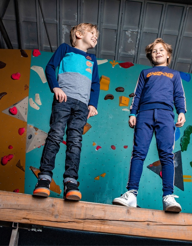 TYGO&vito - Organic Long Sleeve Cut N Sew T-Shirt - Kids-Teens