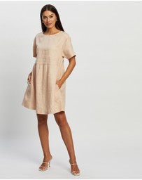 White By FTL - Zavi Linen Dress