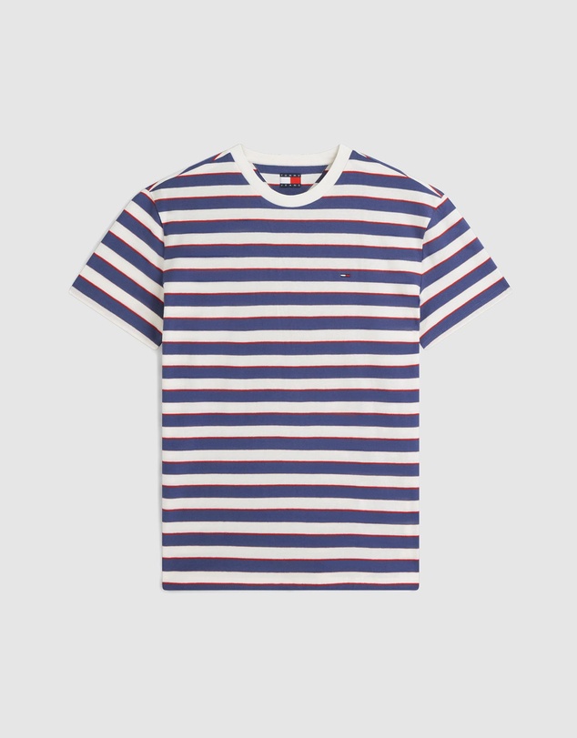 Tommy Jeans - Regular Essential Stripe SS Tee