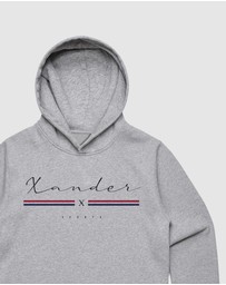 Xander - Grid Hoodie - Youth