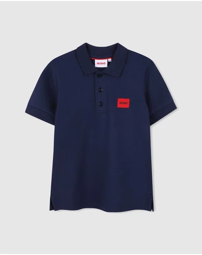 HUGO - Short Sleeve Polo - Kids-Teens