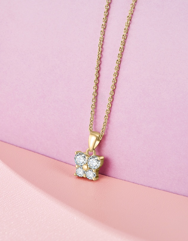 Mestige Kids - Little Flutter Necklace - 18K Gold Plated