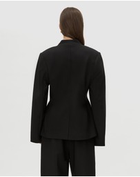 CAMILLA AND MARC - Tala Fitted Collarless Blazer