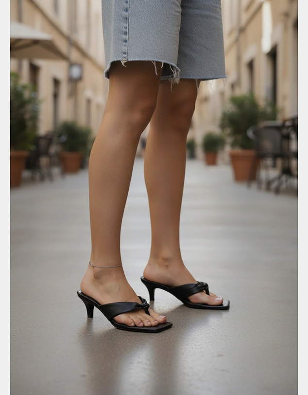Human - Women's Rage Heels Black
