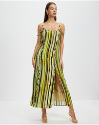 Third Form - Stroke Frill Slip Dress