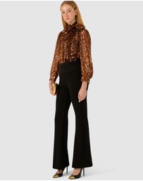 SACHA DRAKE - Hazel Tie Front Blouse