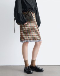 & Other Stories - Knee-Length Slip Skirt