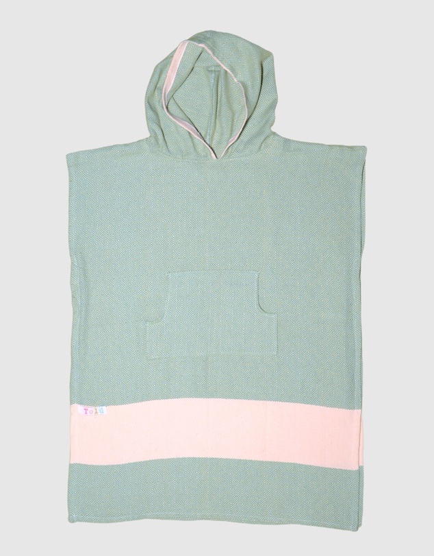 Tolu Australia - Adult Hooded Beach Towel in Green – Quick-Dry Swim Poncho for Swimming & Surfing