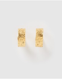 Arms Of Eve - Gabriella Gold Hoop Earrings