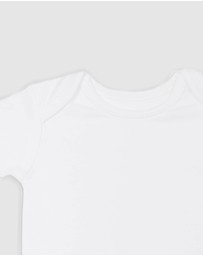 B Free Intimate Apparel - 100% Organic Cotton Short Sleeve Baby Bodysuit - Baby & Toddler
